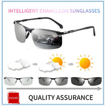 Load image into Gallery viewer, 2018 brand Photochromic Sunglasses Men Polarized