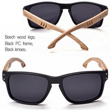 Load image into Gallery viewer, SKADINO Beech Wood Men Sunglasses