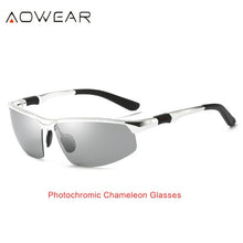 Load image into Gallery viewer, AOWEAR HD Men's Photochromic Polarized Sunglasses Men