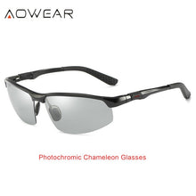 Load image into Gallery viewer, AOWEAR HD Men's Photochromic Polarized Sunglasses Men