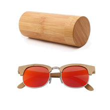Load image into Gallery viewer, Fashion ladies anti-UV bamboo sunglasses